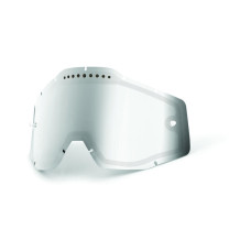 GOGGLE LENS VENTED DUAL SILVER MIRROR