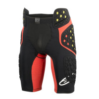 SEQUENCE PRO PROTECTION SHORT BLACK/RED MEDIUM