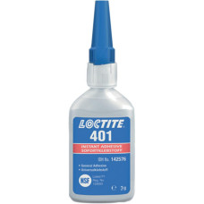 LOCTITE 401 INSTANT ADHESIVE LOW VISCOSITY TUBE 3GR CLEAR